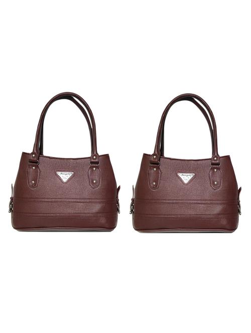 multi colored leatherette (pu) combo handbag - 18172309 - Very Small Image - 1