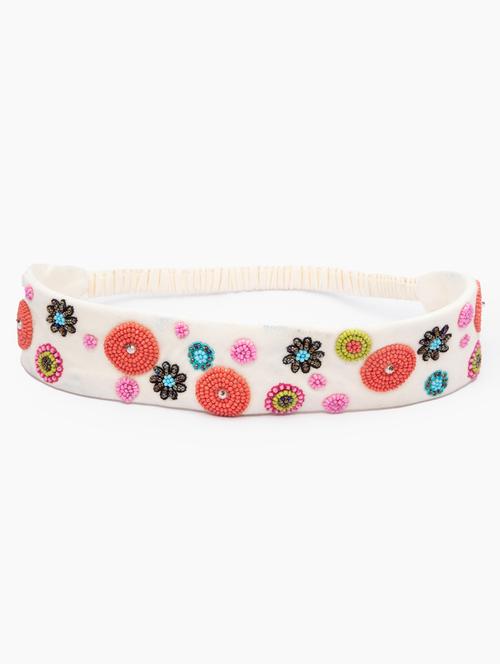abstract floral embellished headband - 18172631 - Very Small Image - 1