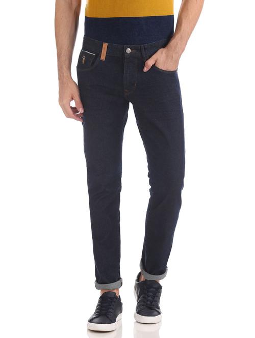 dark blue light-washed denim jean - 18173472 - Very Small Image - 1