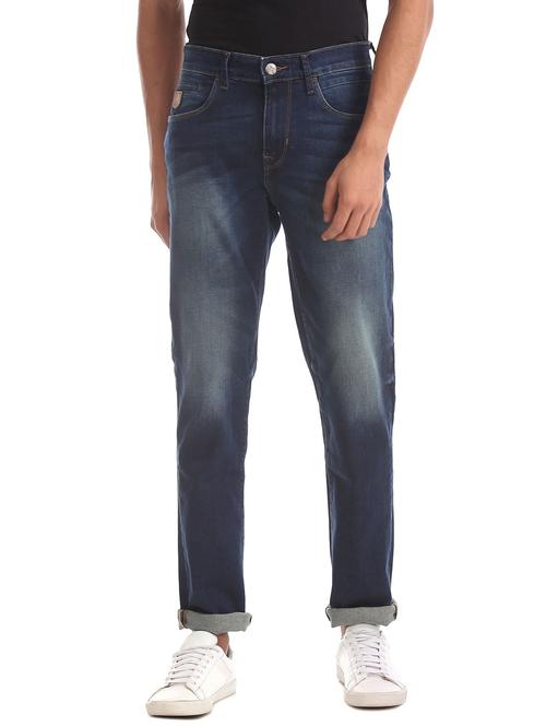 dark blue light-washed denim jean - 18173504 - Very Small Image - 1