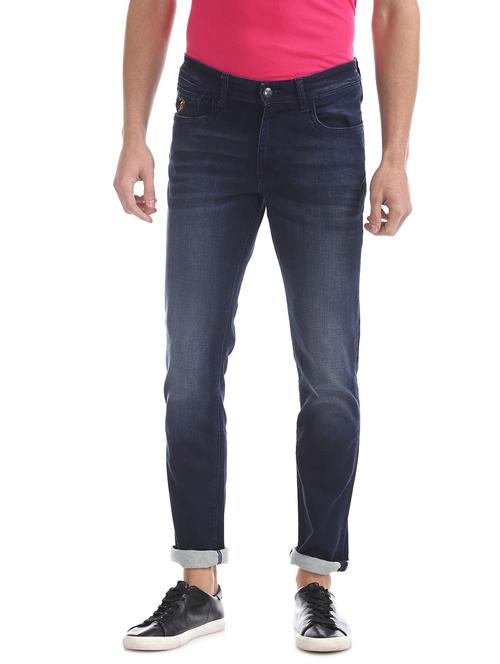 dark blue light-washed denim jean - 18173506 - Very Small Image - 1