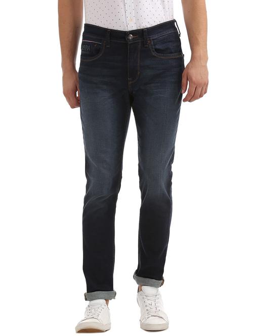 dark blue light-washed denim jean - 18173514 - Very Small Image - 1