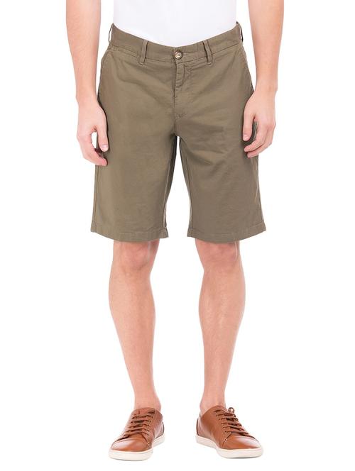 brown cotton  shorts - 18173957 - Very Small Image - 1
