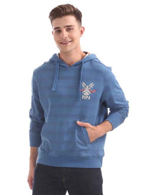 blue cotton sweatshirt - 18174303 - Very Small Image - 1