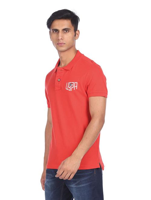 red cotton t-shirt - 18174740 - Very Small Image - 1