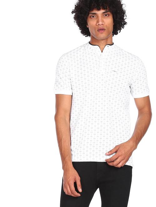 white printed t-shirt - 18174911 - Very Small Image - 1