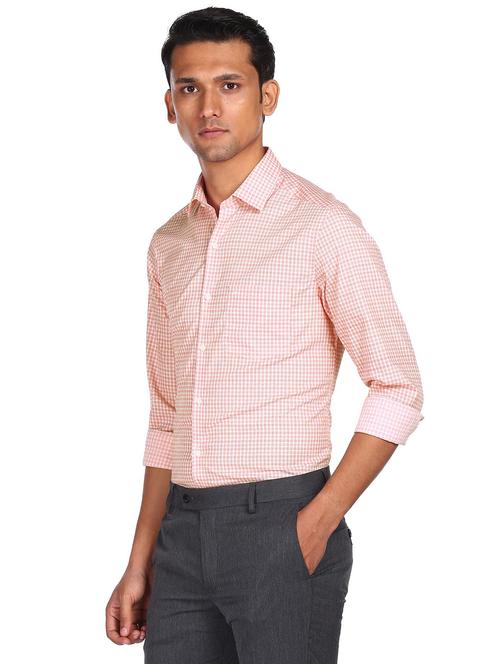 red checkered casual shirt - 18175478 - Very Small Image - 1