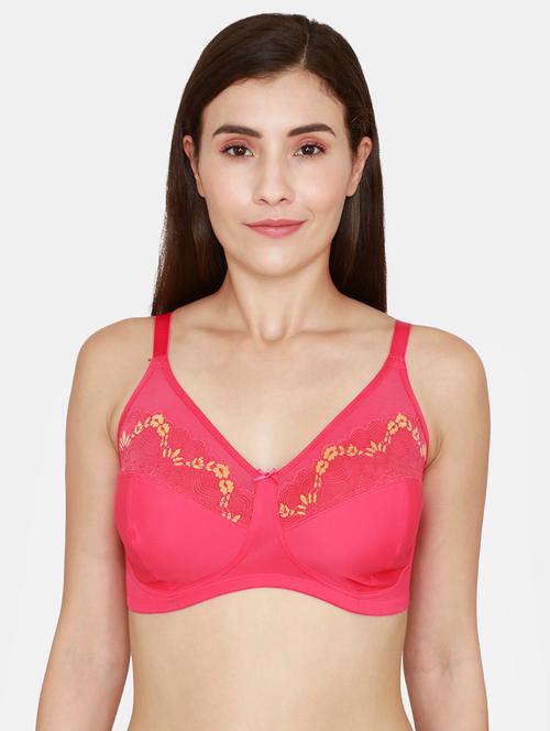 pink solid regular bra - 18175591 - Very Small Image - 1