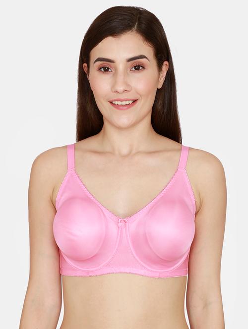 pink solid regular bra - 18175612 - Very Small Image - 1
