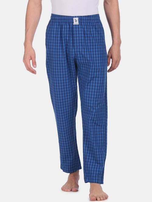 blue checkered loungewear - 18176944 - Very Small Image - 1