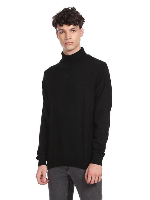 black solid pullover - 18177757 - Very Small Image - 1