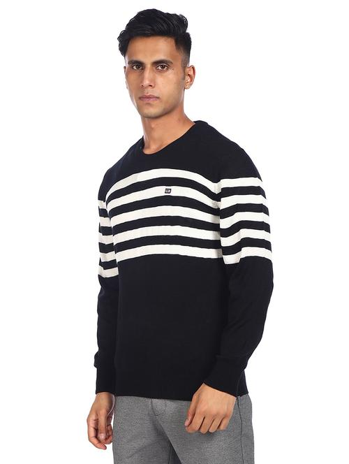 black striped pullover - 18177774 - Very Small Image - 1