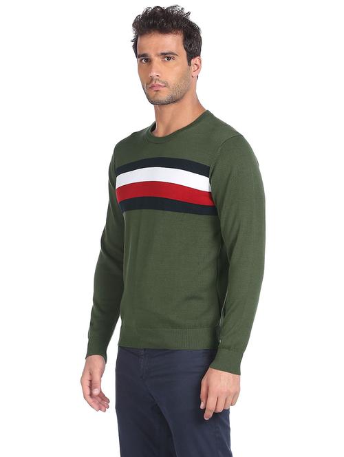 green striped pullover - 18177809 - Very Small Image - 1