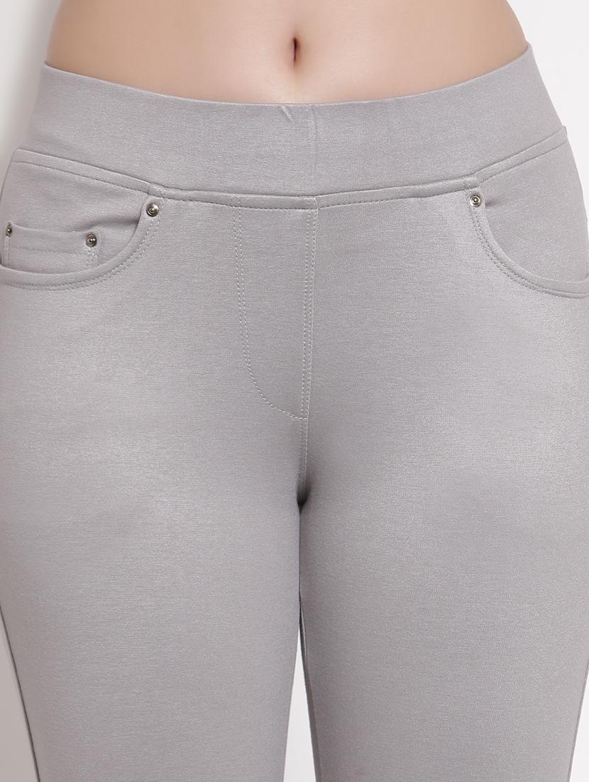mid rise solid jegging - 18178150 - Zoom Image - 4