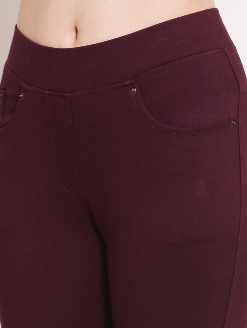 mid rise solid jegging - 18178153 - Standard Image - 4