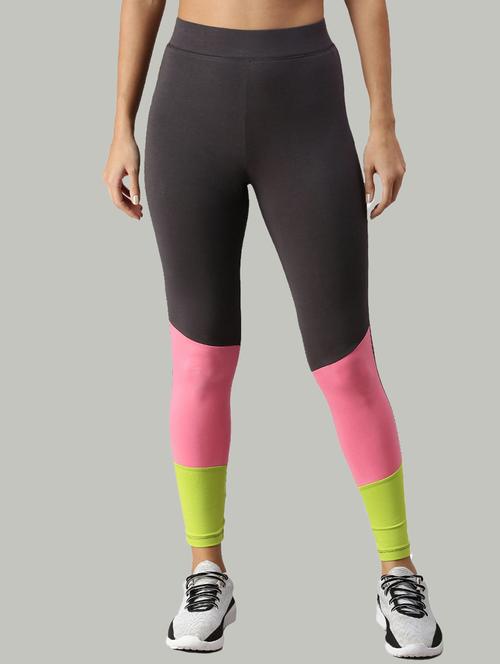 high rise color block legging - 18178539 - Very Small Image - 1