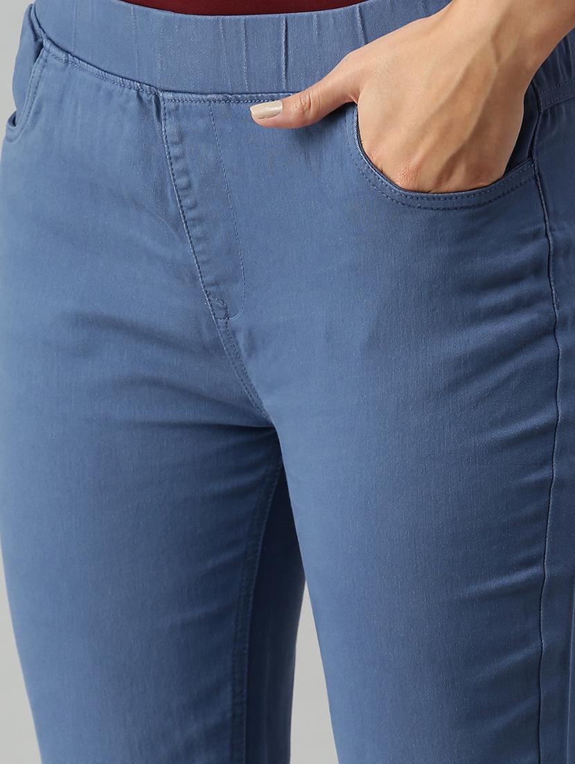 mid rise solid jegging - 18178736 - Standard Image - 4