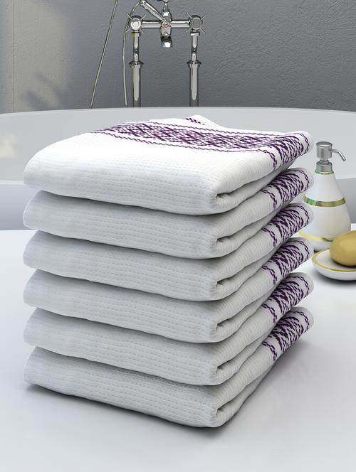 white cotton bath towel - 18181617 - Very Small Image - 1
