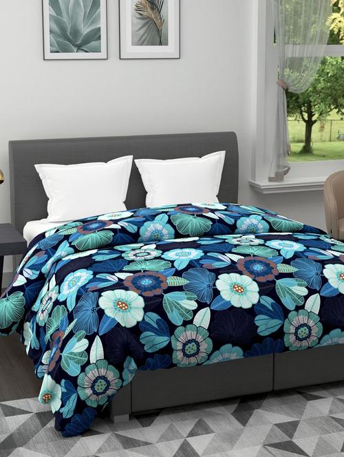 austin all-weather ac double quilt-comforter [120gsm micro-silk filling & soft-touch fabric] -1pc double size - 18181715 - Very Small Image - 1
