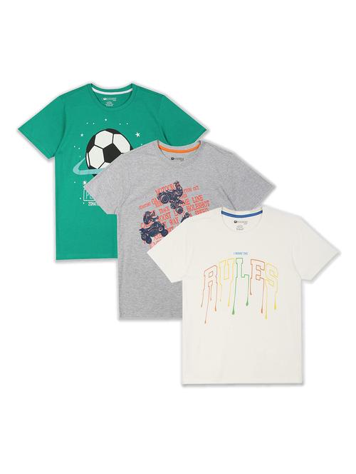 set of 2 pcs printed regular tee - 18183486 - Very Small Image - 1