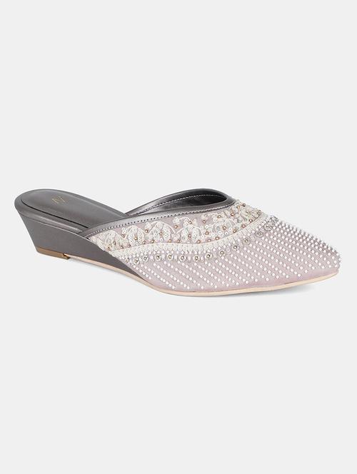 women's grey mule - 18183988 - Very Small Image - 1