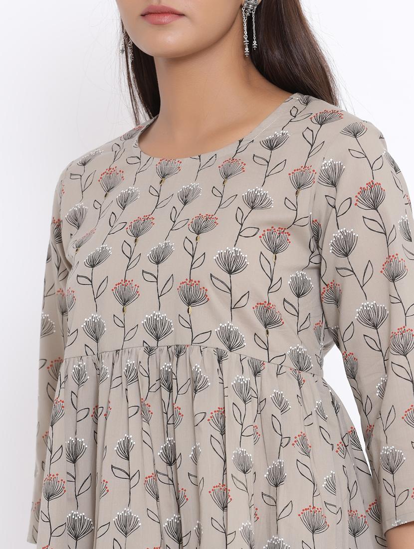 women's peplum round neck top - 18185656 - Zoom Image - 5