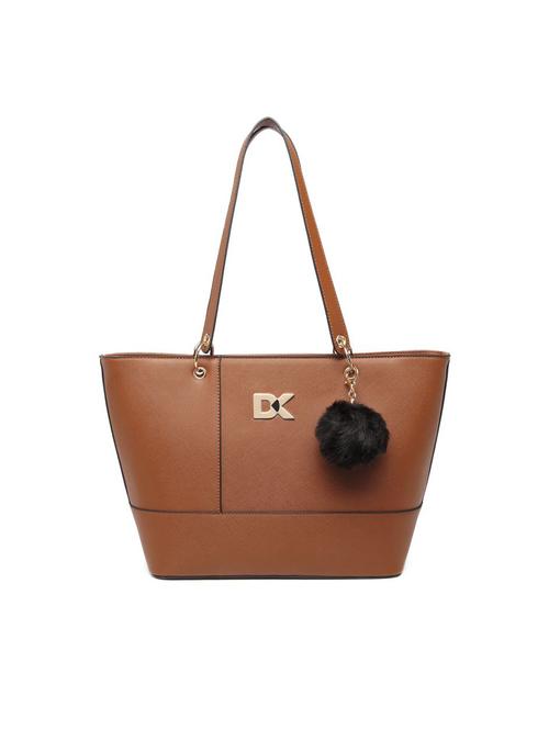 brown leatherette (pu) handbag - 18186299 - Very Small Image - 1