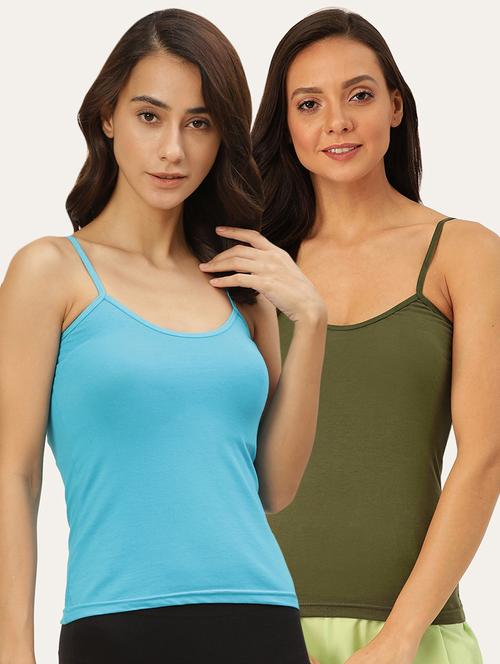 set of 2 solid camisole - 18189772 - Very Small Image - 1