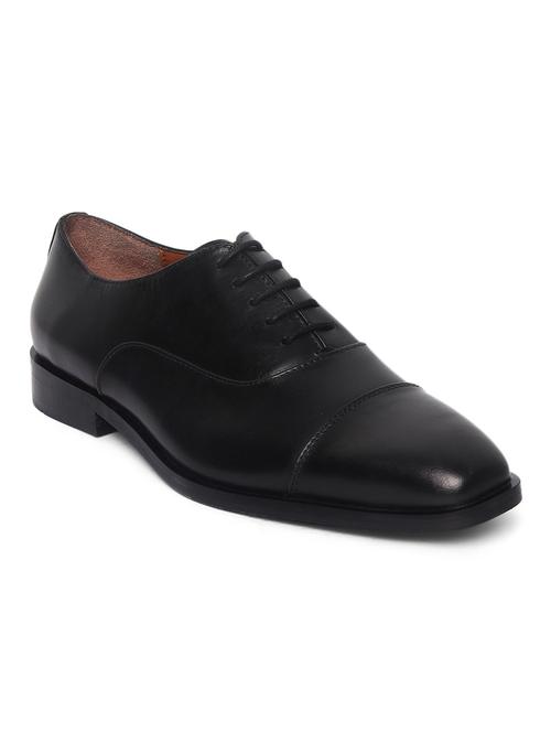 black leather oxfords - 18191779 - Very Small Image - 1