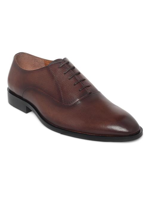 brown solid oxford - 18191782 - Very Small Image - 1