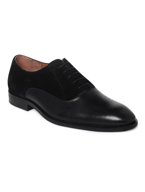 black leather oxfords - 18191790 - Very Small Image - 1