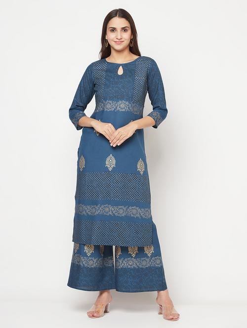 women's straight kurta - 18192072 - Very Small Image - 1