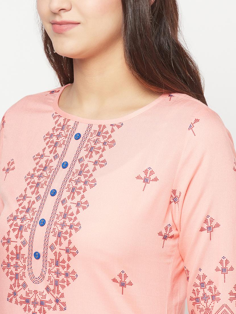 women's straight kurta - 18192086 - Standard Image - 5