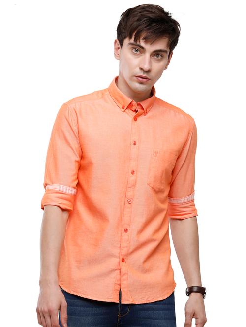 mens solid casual shirt - 18193402 - Very Small Image - 1