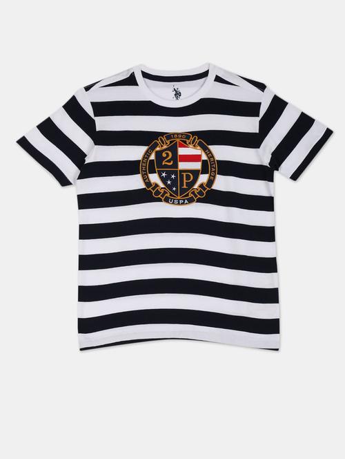 white stripe t-shirt - 18194580 - Very Small Image - 1