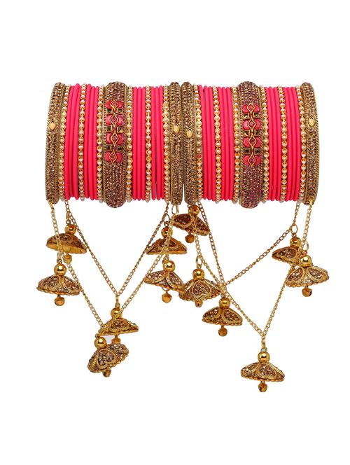 rijoli bridal latkan bangle/chuda set for women & girl ( pack of 42 ) - 18199167 - Very Small Image - 1