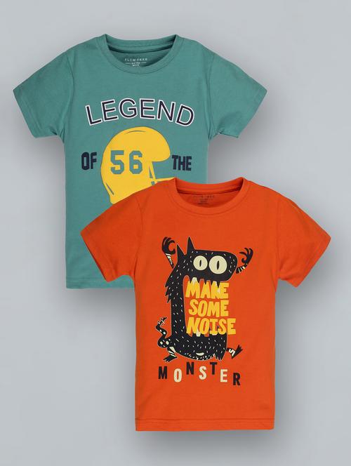 set of 2 printed t-shirt - 18199217 - Very Small Image - 1