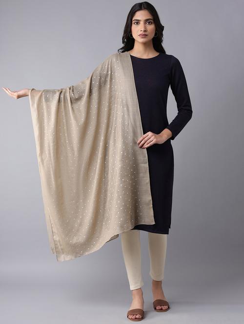 women's polka dots shawl - 18199243 - Very Small Image - 1