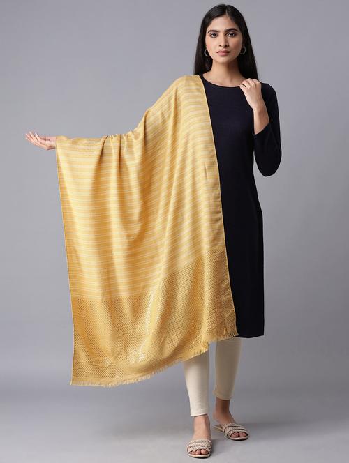 women's stripes shawl - 18199260 - Very Small Image - 1