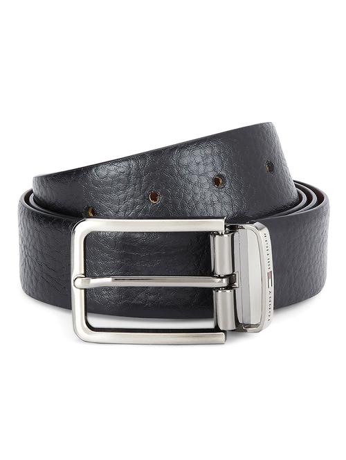 black  tan leather belt - 18200268 - Very Small Image - 1