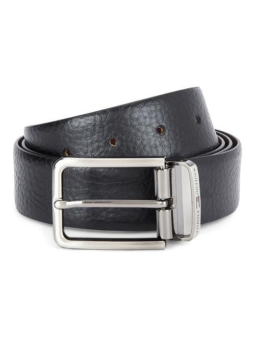 black  tan leather belt - 18200269 - Very Small Image - 1