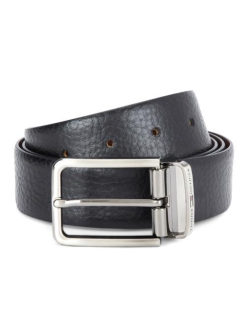 black  tan leather belt - 18200293 - Very Small Image - 1