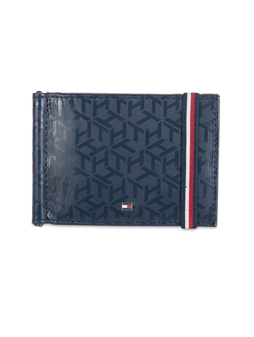 navy leather wallet - 18200387 - Very Small Image - 1