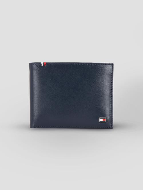 navy leather wallet - 18200401 - Very Small Image - 1
