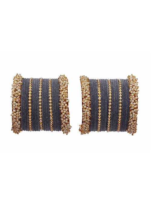 grey metal bangle - 18204281 - Very Small Image - 1