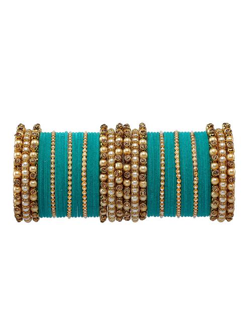 blue metal bangle - 18204352 - Very Small Image - 1