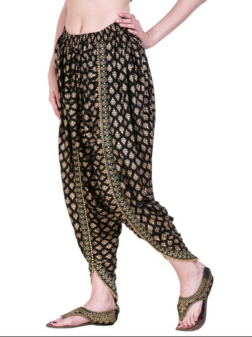 dhoti . . block print with  - 18208603 - Very Small Image - 1