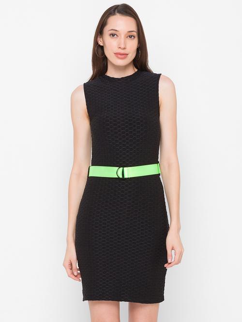 women's bodycon solid dress - 18210225 - Very Small Image - 1
