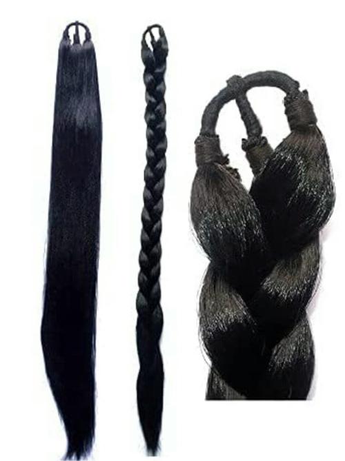 hair extensions black color  - 18211516 - Very Small Image - 1