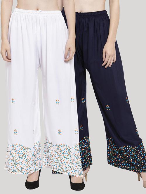 set of 2 printed palazzo - 18212414 - Very Small Image - 1